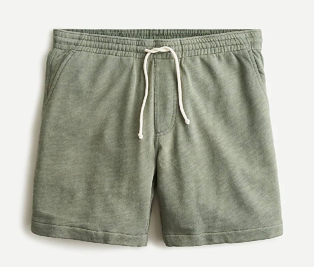 J. Crew, lightweight French Terry Dock shorts